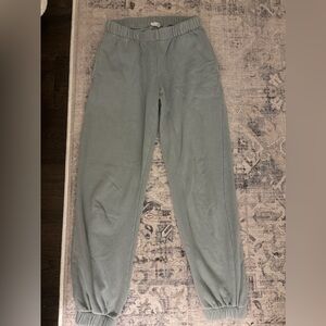 Brandy Melville Rosa Sweatpants in Sage Green